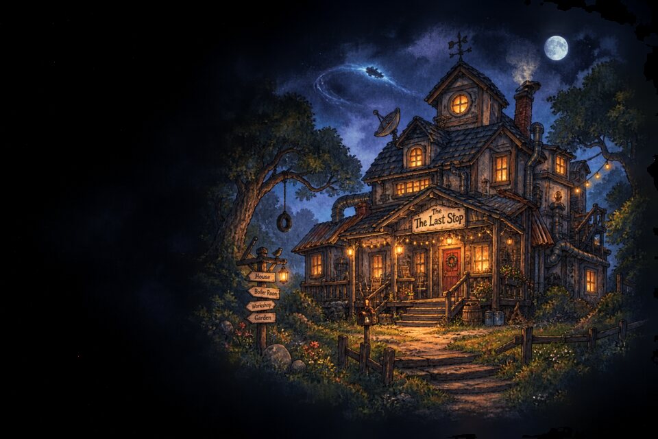 The Last Stop Boarding House — Arriving Incorrectly environment reference